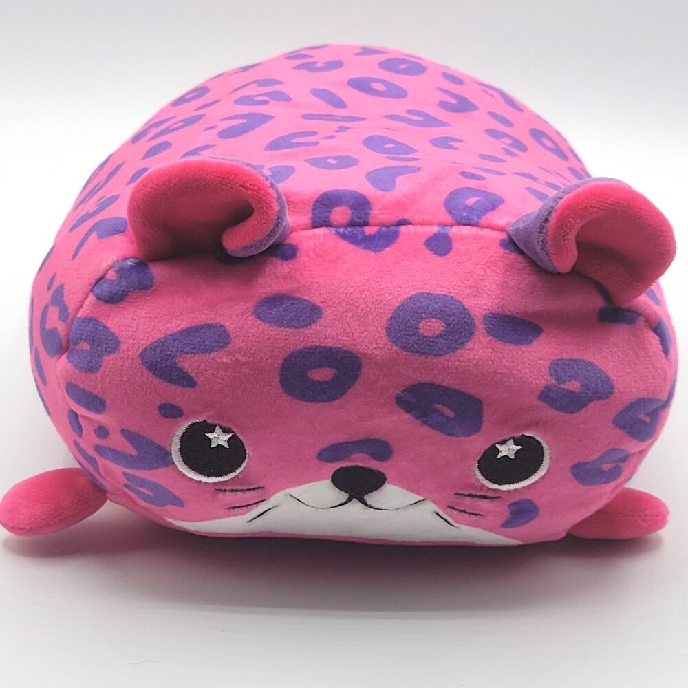 Moosh Moosh WILLOW Cheetah Leopard Cat Plush Stuffed Animal Toy Pink